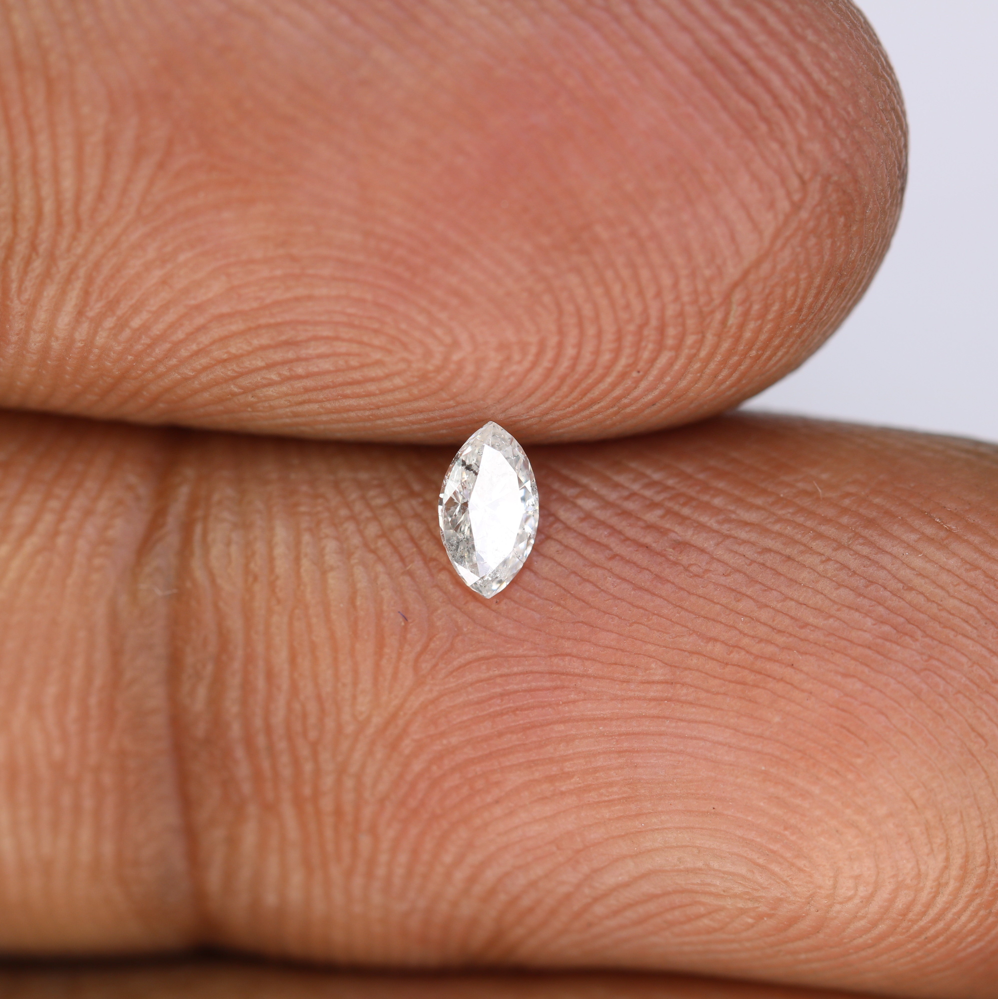 0.17 CT Loose White Marquise Shape Diamond For Engagement Ring