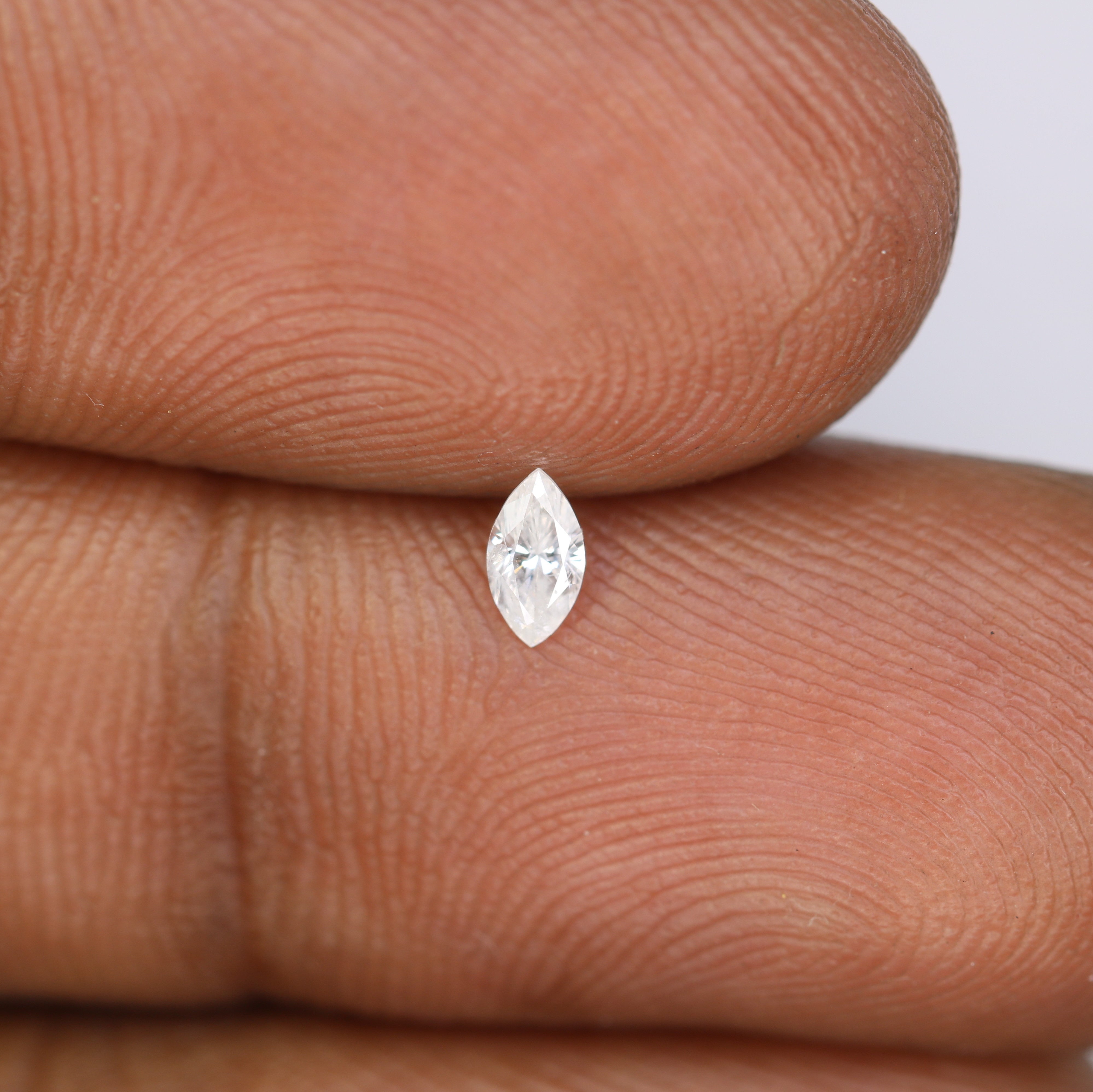 0.14 CT White Marquise Shape Diamond For Engagement Ring