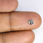 0.70 Carat Loose Hexagon Shaped Natural Salt And Pepper Diamond For Wedding Ring