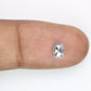 0.60 CT Natural Salt And Pepper Oval Shape Beautiful Diamond For Engagement Ring