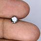 0.79 CT Round Brilliant Cut Salt and Pepper Diamond For Engagement Ring