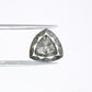 3.58 CT Salt And Pepper Triangle Cut Natural Diamond For Engagement Ring