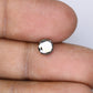 0.82 CT Salt and Pepper Round Brilliant Cut Diamond For Engagement Ring