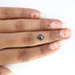 1.64 CT Natural Salt And Pepper Kite Shape Diamond For Engagement Ring
