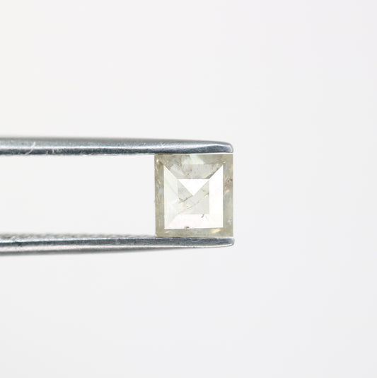 0.88 CT Grey Square Shape Diamond For Engagement Ring - JayKrishna Diamond