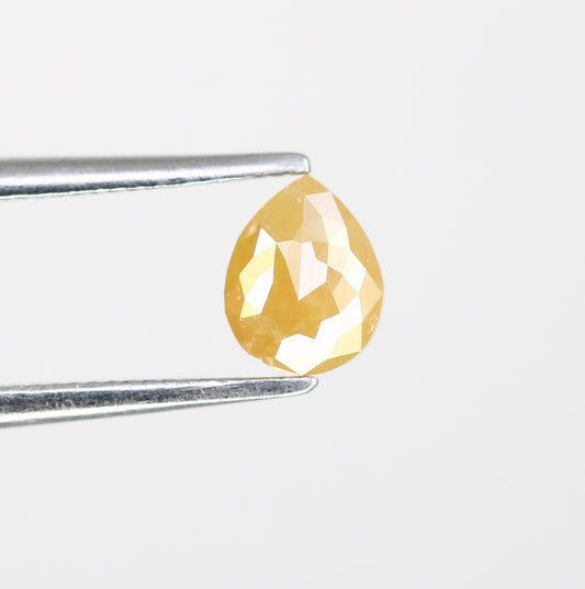 0.55 CT Fancy Yellow Pear-Shaped Diamond – Premium Loose Gem for High-End Designer Jewelry - JayKrishna Diamond