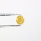 0.59 CT Fancy Yellow Oval Shape 6.10 MM Diamond For Proposal Ring