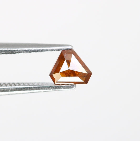 0.39 Carat Triangle Shaped Fancy Red Natural Diamond 4.30 MM | Unique Gemstone for Custom Statement Rings & Bold Fine Jewelry - JayKrishna Diamond