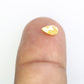 0.53 CT Fancy Yellow Pear Shape 6.00 MM Diamond For Engagement Ring