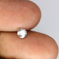 0.45 CT Salt And Pepper Brilliant Cut Round Loose Diamond For Engagement Ring