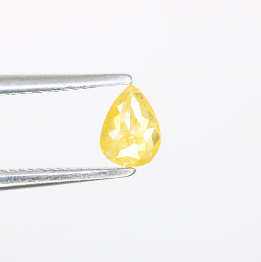0.22 CT Fancy Grey Polished Pear Shape Diamond 4.80 MM for Designer Jewelry - JayKrishna Diamond