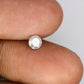 0.39 CT 4.70 MM Natural Loose Round Brilliant Cut Salt And Pepper Diamond For Engagement Ring