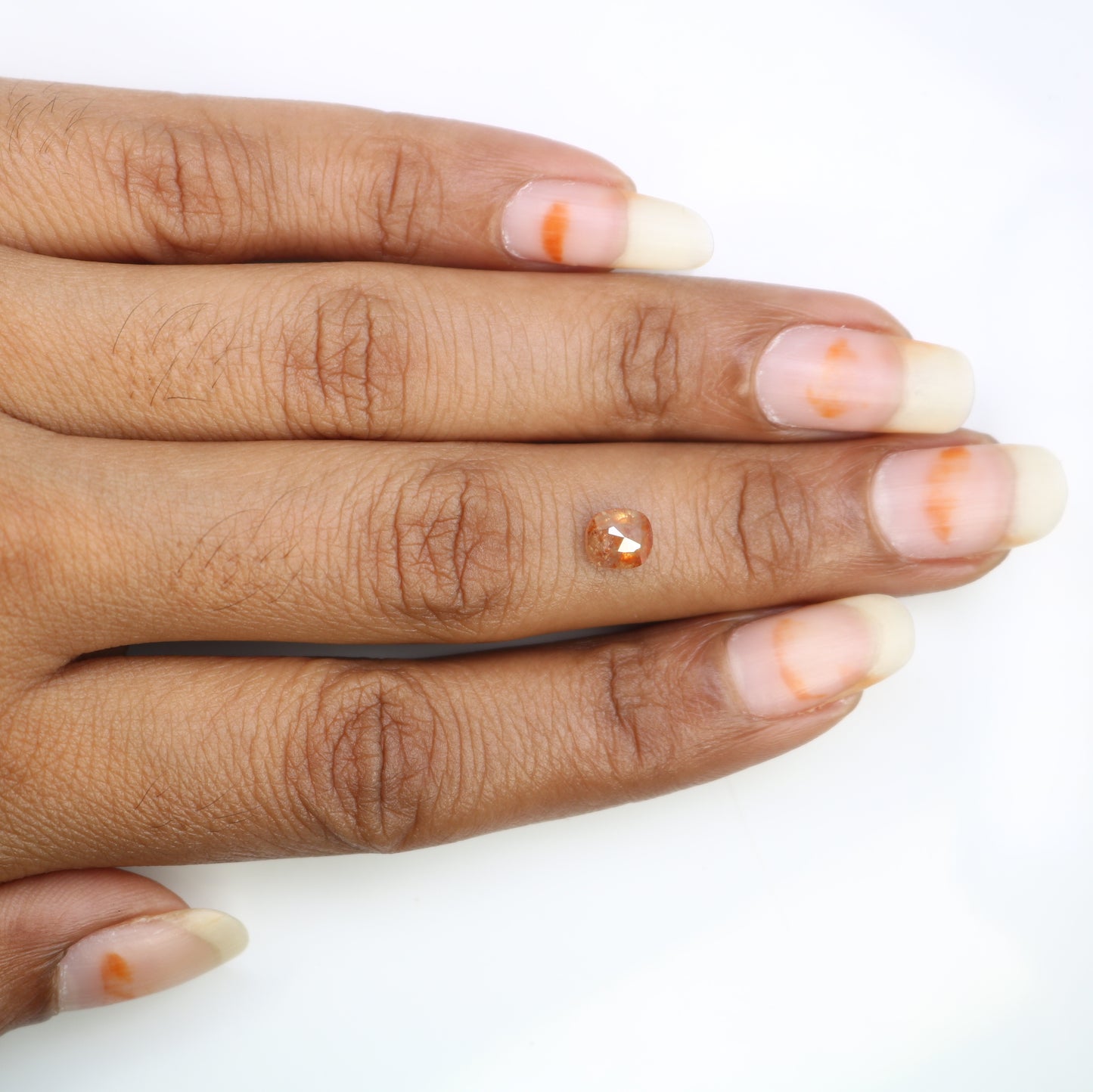 1.07 CT Peach Cushion Shape Loose Diamond For Engagement Ring