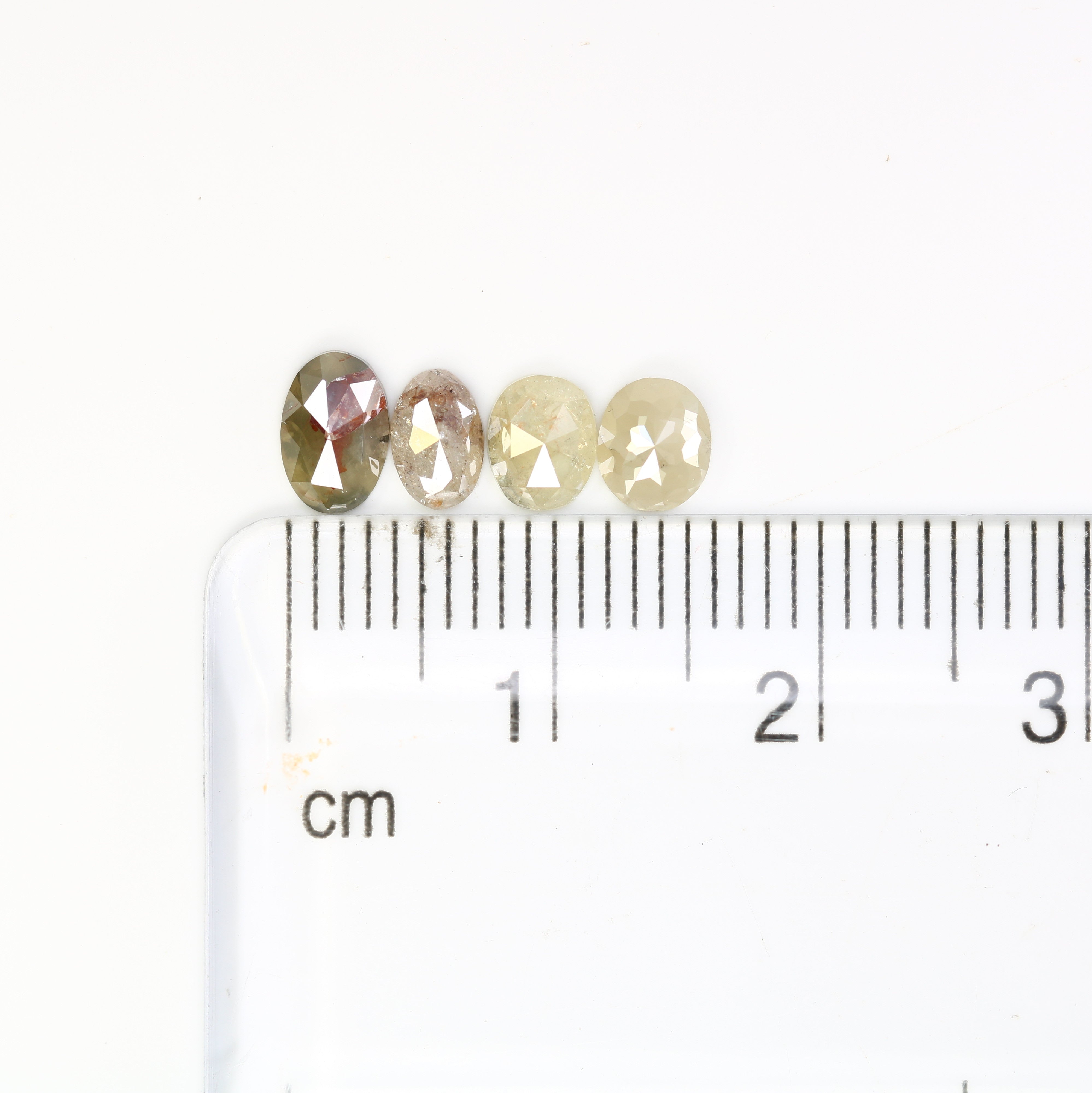 1.54 CT Loose Grey Oval Cut 5.00 MM Natural Diamond For Engagement Ring