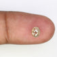 0.64 CT Oval Shape Natural Brown Diamond For Engagement Ring
