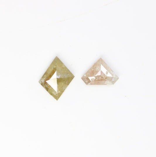 0.67 CT Natural Loose Fancy Mixed Shape Unique Multi Diamond for Designer Jewelry - Distinctive Gemstone for Custom Creations - JayKrishna Diamond