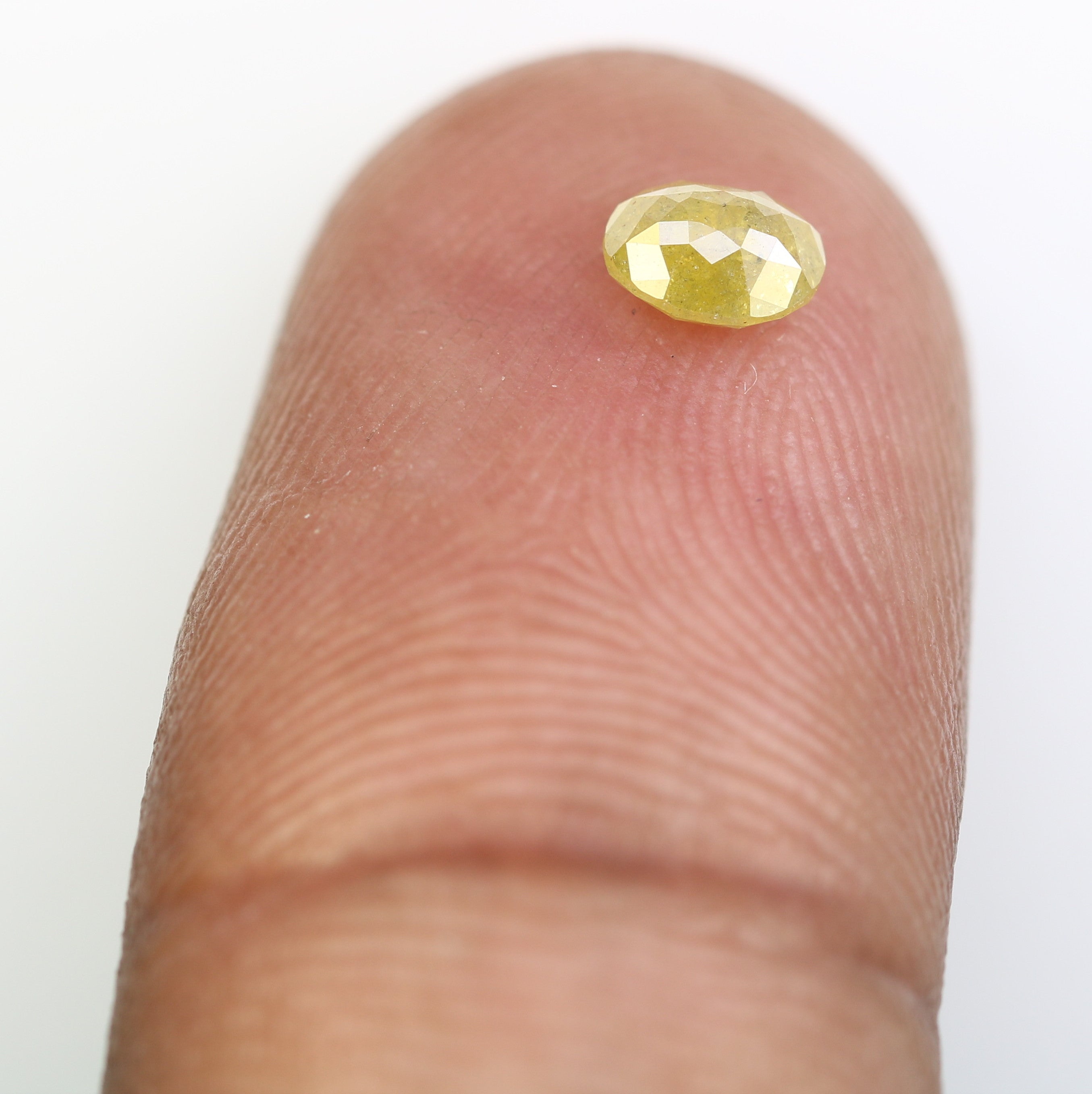 0.46 CT Oval Shape Loose Yellow Diamond For Engagement Ring