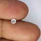 0.24 CT 3.90 MM Round Brilliant Cut Very Light Pink Diamond For Engagement Ring