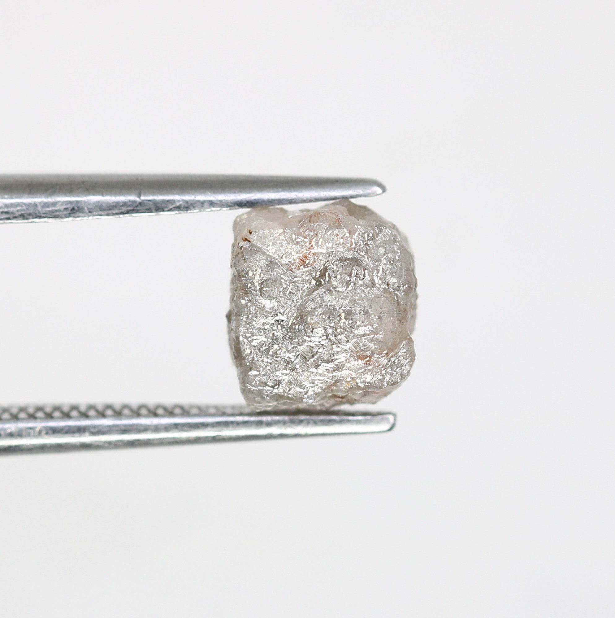 2.20 Carat Grey Color Natural Loose Congo Cube Rough Diamond For Wedding Ring