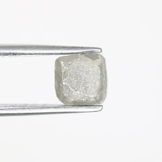2.03 Carat Grey Color Natural Loose Congo Cube Raw Rough Diamond