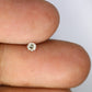 0.10 CT 2.90 MM Round Brilliant Cut Brown Pink Diamond For Engagement Ring