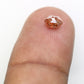 0.54 CT Elongated Hexagon Shape Natural Red Loose Diamond For Wedding Ring