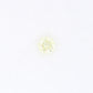 0.11 CT Natural light Yellow Round Brilliant Cut Diamond For Engagement Ring