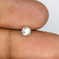 0.43 CT Round Brilliant Cut Salt And Pepper Natural Diamond For Engagement Ring