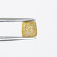 1.00 Carat Fancy Yellow Natural Loose Congo Cube Raw Rough Diamond For Diamond Jewelry