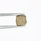 1.08 Carat Congo Cube Rough Diamond Natural Grey Loose Raw Diamond For Diamond Jewelry