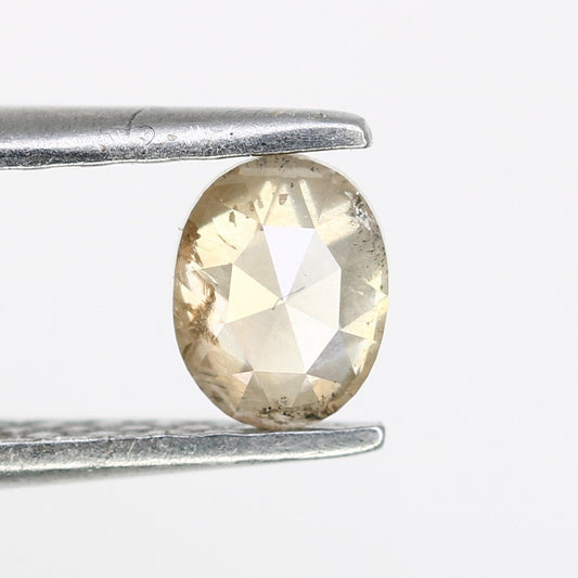 0.42 CT 5 MM Fancy Brown Oval Loose Diamond for Promise Ring and Custom Jewelry - JayKrishna Diamond