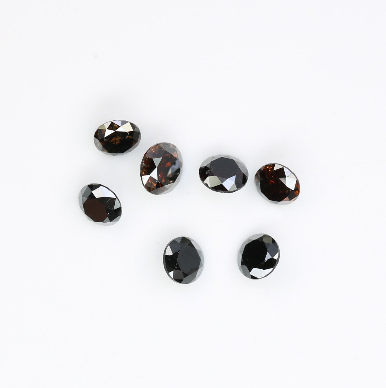 0.50 CT Round Brilliant Cut Dark Brown Diamond For Engagement Ring