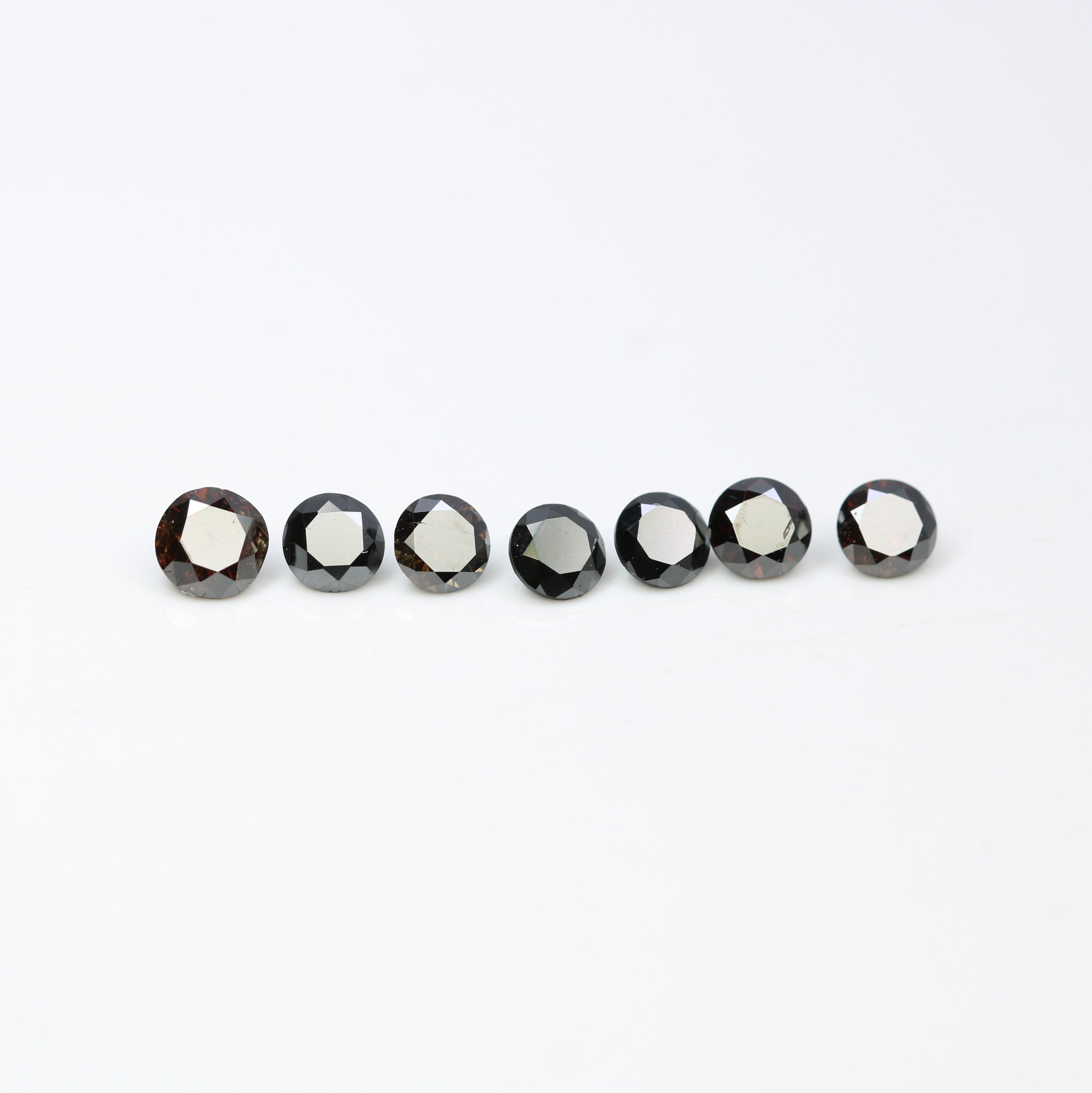 0.50 CT Round Brilliant Cut Dark Brown Diamond For Engagement Ring