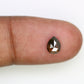 0.86 Carat 6.5MM Pear Shaped Loose Fancy Brown Diamond For Galaxy Ring