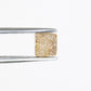 0.89 CT 4.20 MM Peach Color Natural Loose Congo Cube Raw Rough Diamond For Galaxy Ring
