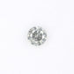 0.42 CT Natural Round Brilliant Cut 4.70 x 2.90 MM Salt And Pepper Diamond For Engagement Ring