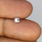0.41 CT 4.50 x 3.00 MM Round Salt And Pepper Loose Brilliant Cut Diamond For Engagement Ring