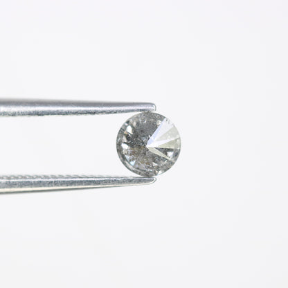 0.39 CT 4.50 x 2.90 MM Brilliant Cut Round Salt and Pepper Loose Diamond for Custom Engagement Rings, Unique Fine Jewelry & Ethical Bridal Jewelry - JayKrishna Diamond