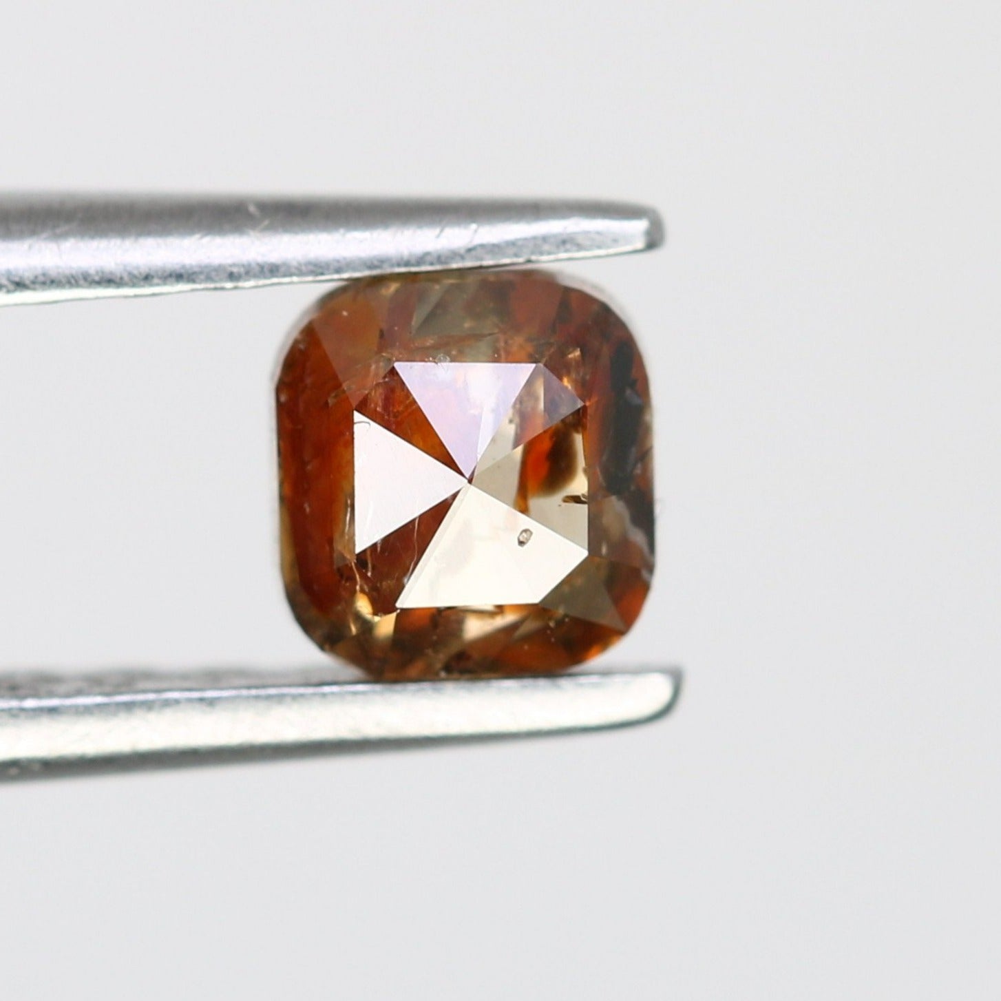 0.50 Carat Natural Fancy Orange Color Loose Diamond For Wedding Ring
