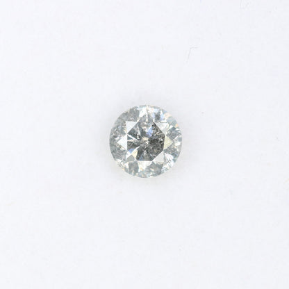 0.39 CT 4.50 x 2.90 MM Brilliant Cut Round Salt and Pepper Loose Diamond for Custom Engagement Rings, Unique Fine Jewelry & Ethical Bridal Jewelry - JayKrishna Diamond