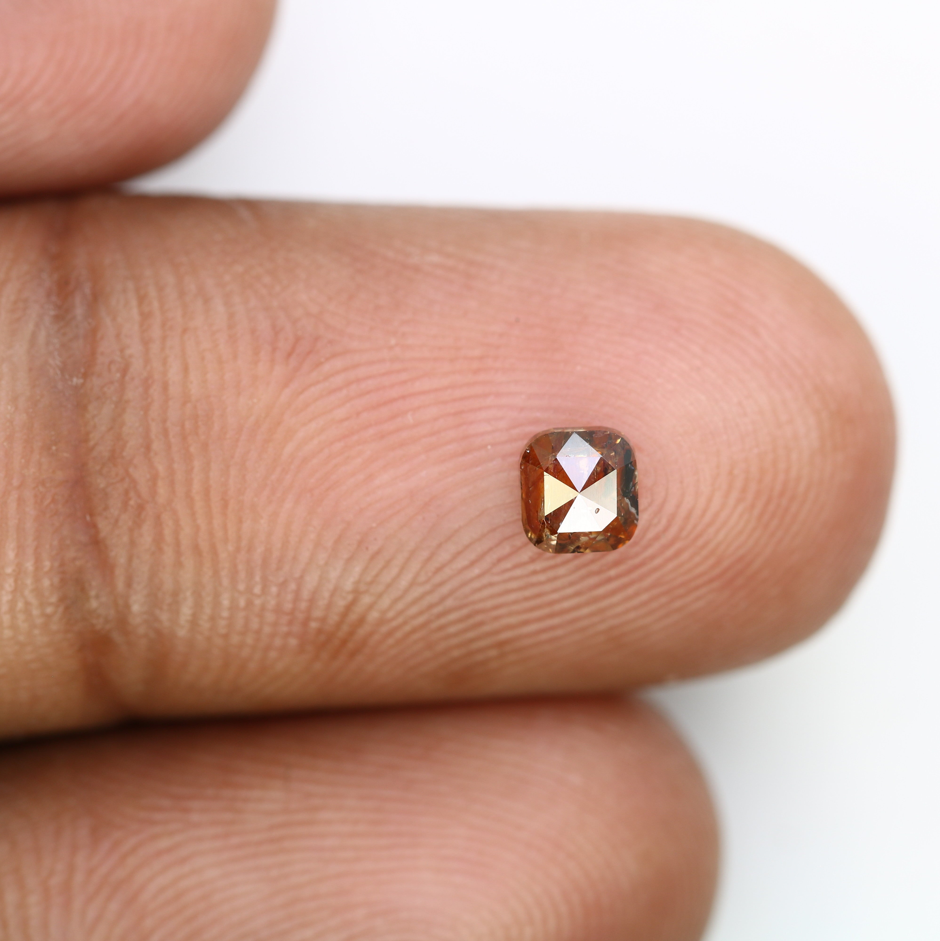 0.50 Carat Natural Fancy Orange Color Loose Diamond For Wedding Ring