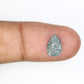 2.14 Carat Pear Cut Diamond Blue Blue Color Raw Rough Diamond For Vintage Ring