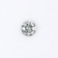 0.42 CT 4.80 x 2.90 MM Round Brilliant Cut Salt And Pepper Loose Diamond For Engagement Ring
