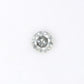 0.42 CT 4.60 x 3.00 MM Natural Round Brilliant Cut Salt And Pepper Loose Diamond For Engagement Ring