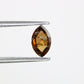 0.44 Carat 6.2 MM Marquise Shape Fancy Brown Color Diamond For Wedding Ring