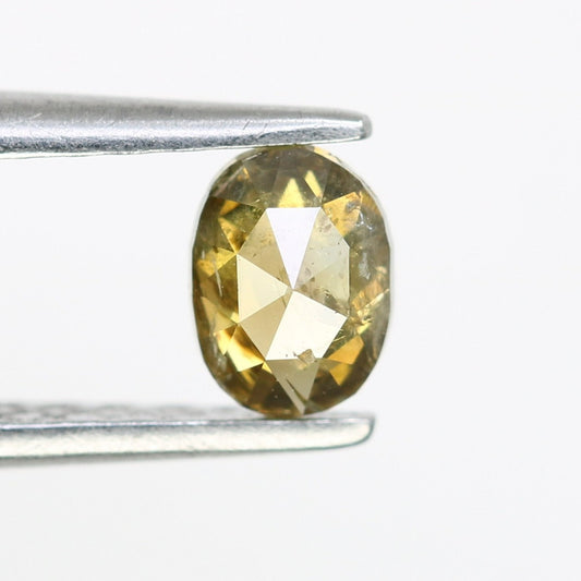 0.42 CT 5.2 MM Oval Natural Loose Fancy Brown Diamond for Promise Ring and Custom Jewelry - JayKrishna Diamond