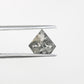 0.77 CT Diamond Cut Salt And Pepper Natural Diamond For Engagement Ring