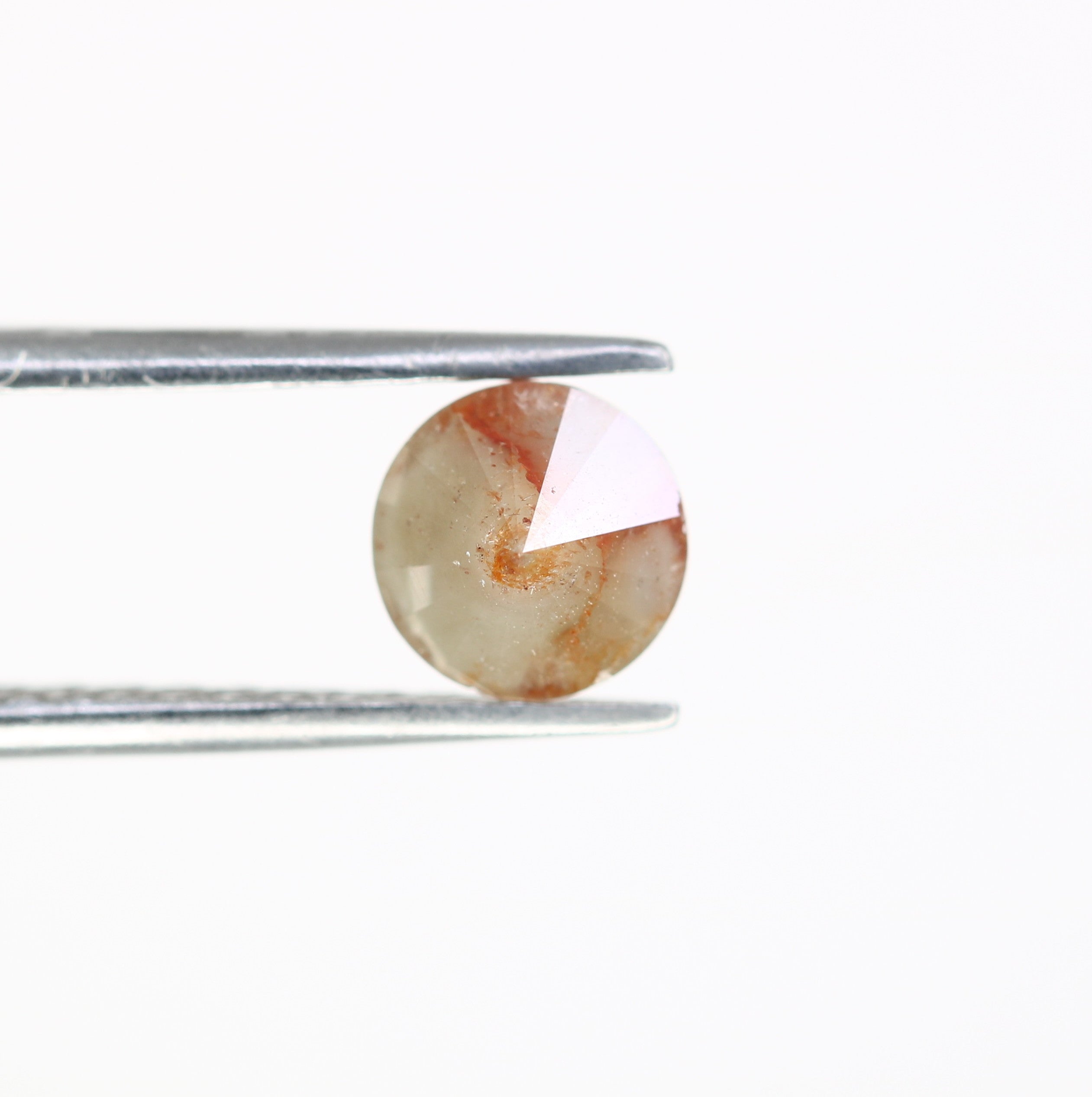 1.09 CT 5.90 x 4.70 MM Round Brilliant Cut Loose Grey Diamond For Engagement Ring