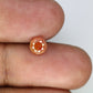 0.93 CT Natural Brilliant Cut Peach Loose Round Diamond For Proposal Ring