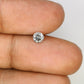 0.40 CT 4.50 x 2.80 MM Round Brilliant Cut Natural Salt And Pepper Diamond For Engagement Ring
